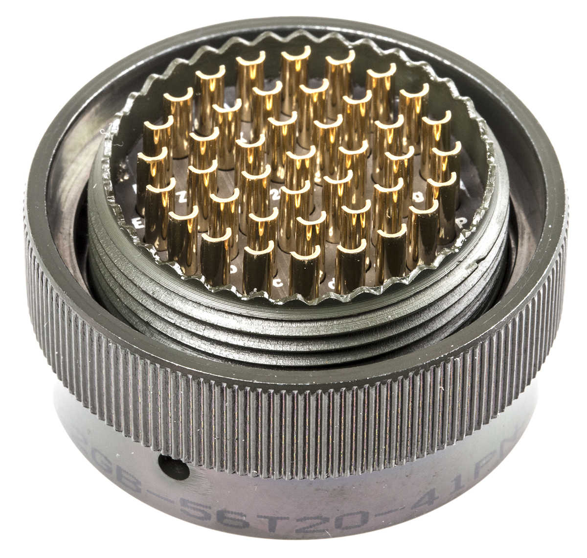Amphenol Limited, 62GB 41 Way Cable Mount MIL Spec Circular Connector PlugOlive, Pin Contacts,Shell Size 20, Bayonet