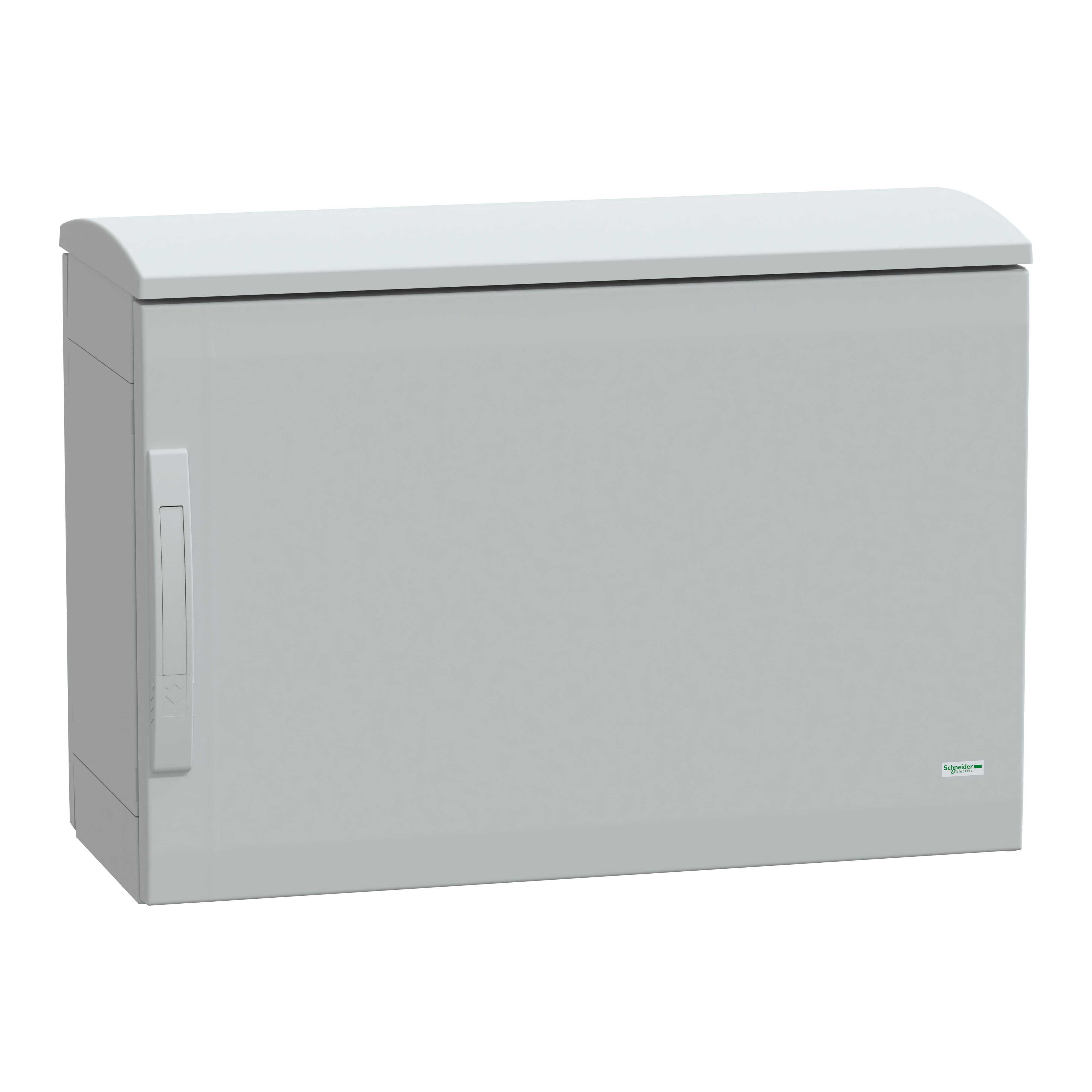 Schneider Electric PanelSeT Series Fibreglass Reinforced Polyester Single-Door-Door Floor Standing Enclosure, Opaque