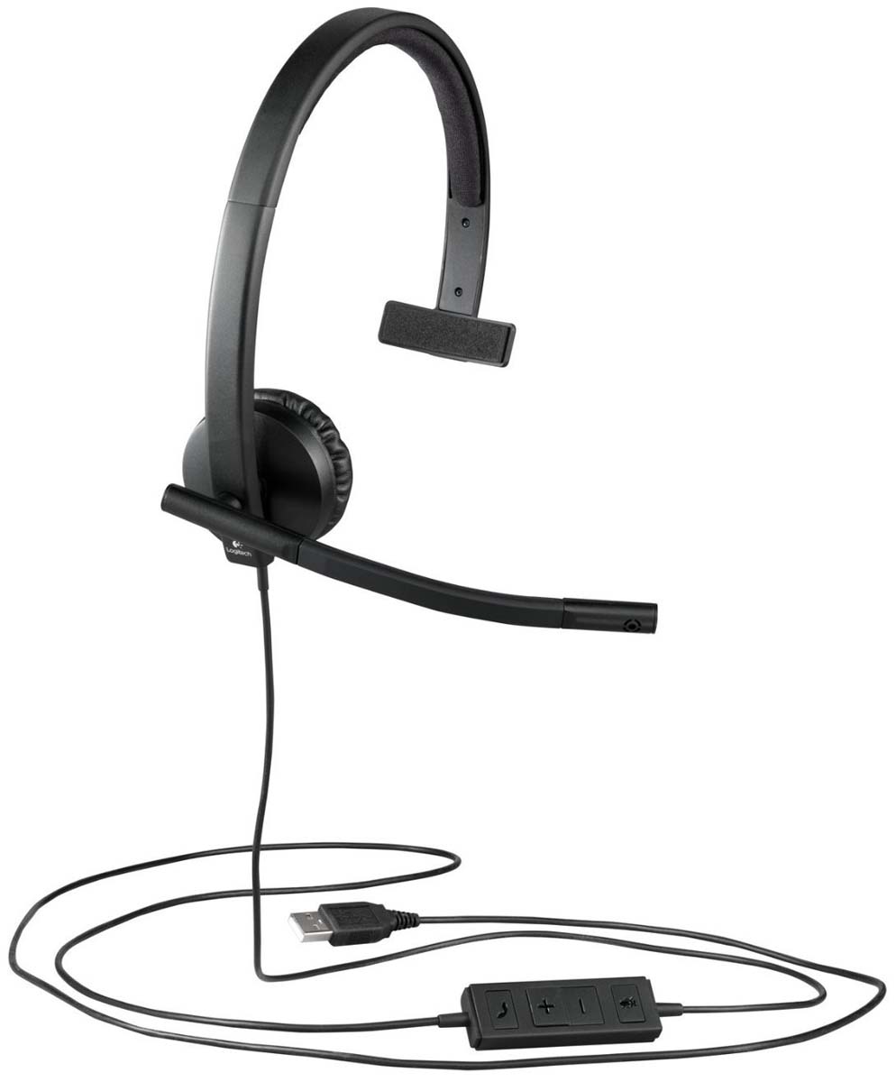 Logitech H570e Wired USB A On Ear Headset