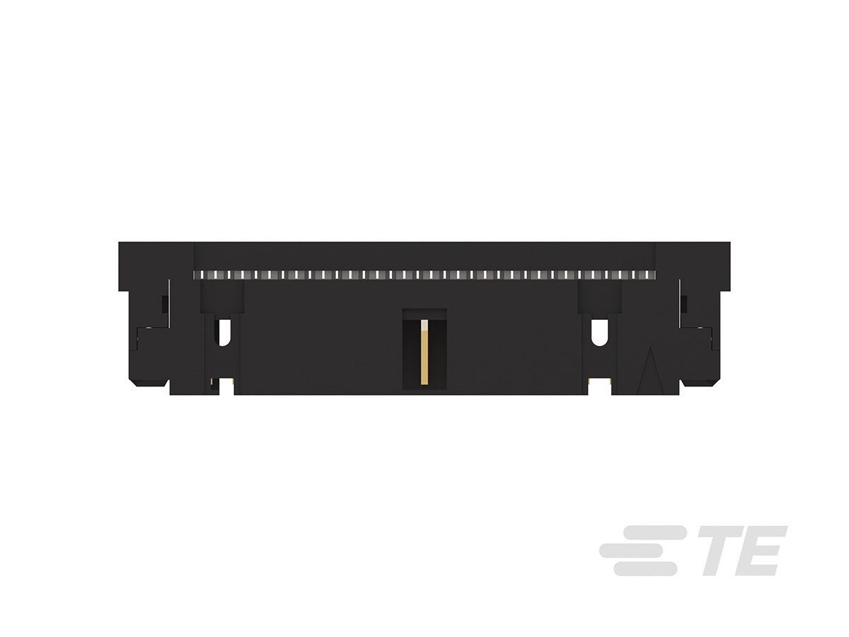 TE Connectivity AMP-LATCH Series Straight Through Hole PCB Header, 34 Contact(s), 2.54 mm Pitch, 2 Row, Shrouded