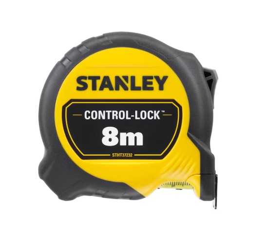 Stanley CONTROL-LOCK 8m Tape Measure