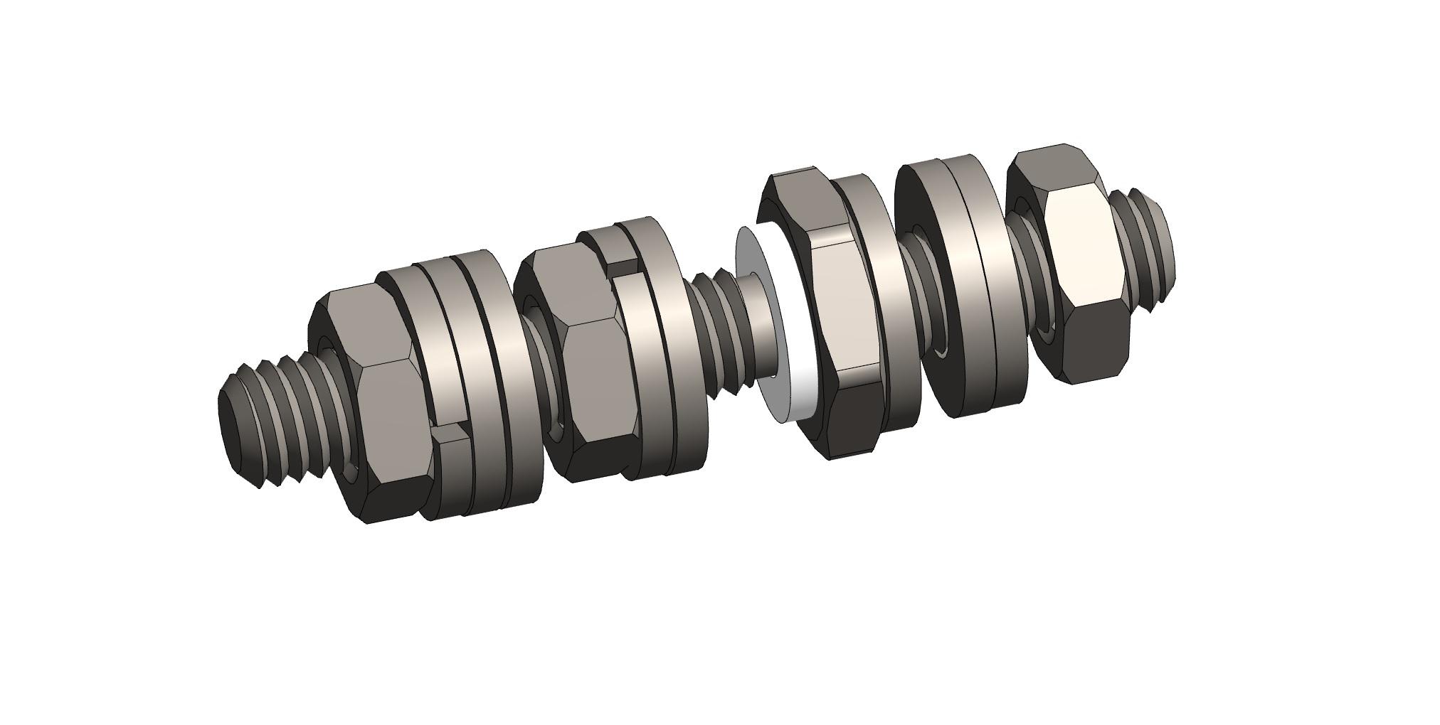 RS PRO Stainless Steel Earthing Stud for Use with RS PRO GRP Enclosure