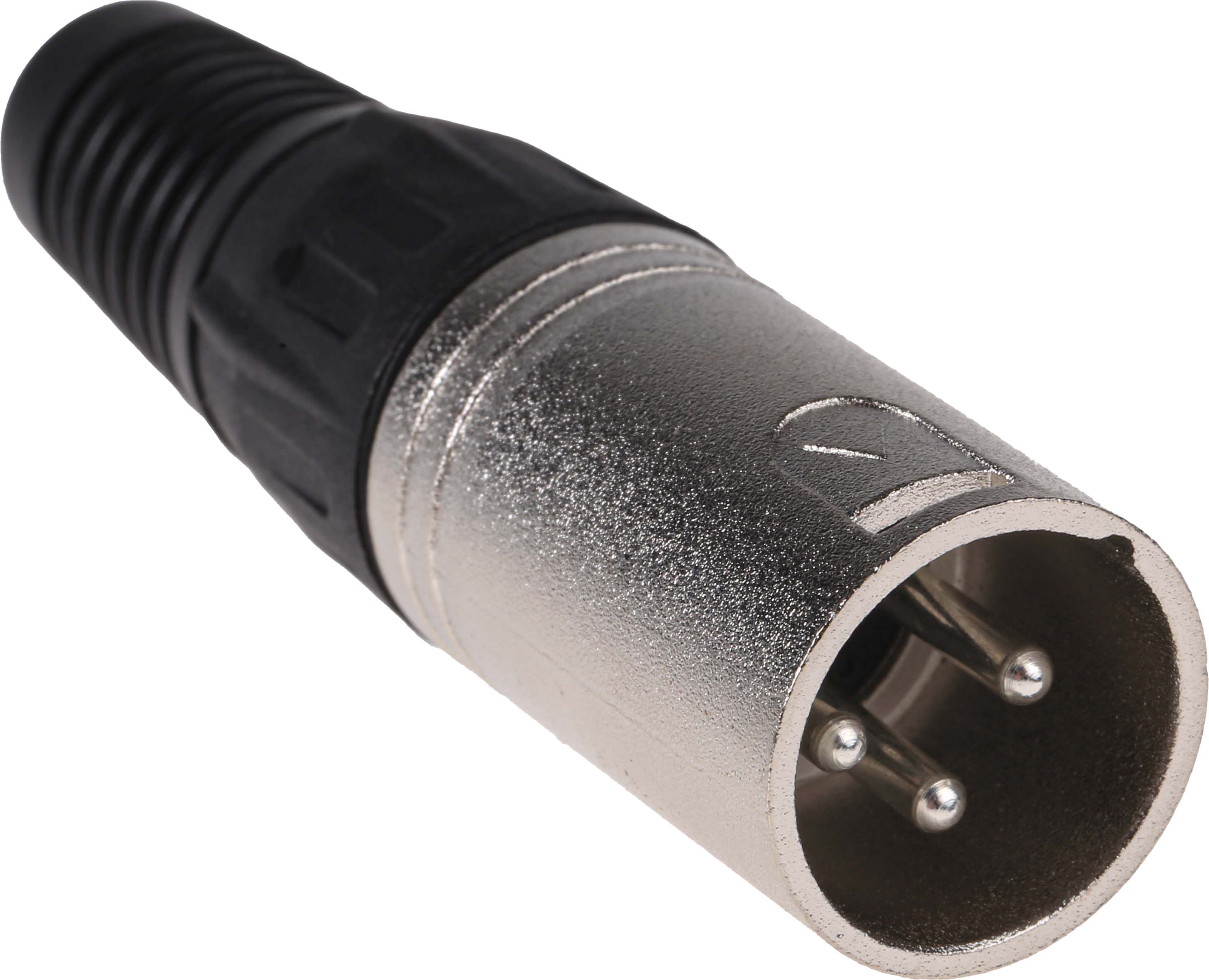 RS PRO Cable Mount XLR Connector, Male, 250 V ac, 3 Way, Silver Plating