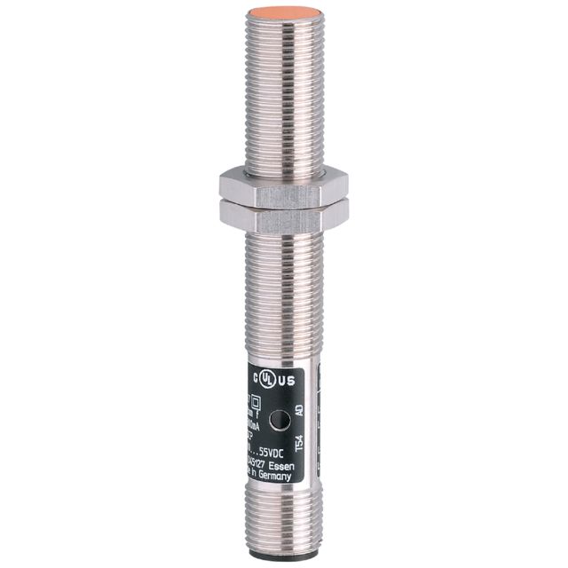 ifm electronic Inductive Threaded Barrel Proximity Sensor, M12, 2 mm Detection, PNP/NPN NO/NC, 10 → 55 V dc