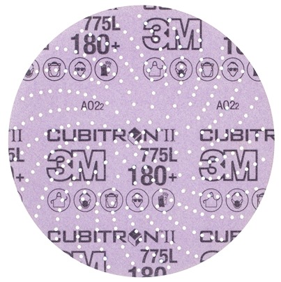 3M 775L Ceramic Sanding Disc, 152mm, 180+ Grade, 50 in pack