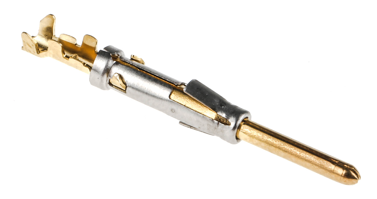Souriau Sunbank by Eaton Male Crimp Circular Connector Contact, Contact Size 16, Wire Size 22 → 20 AWG