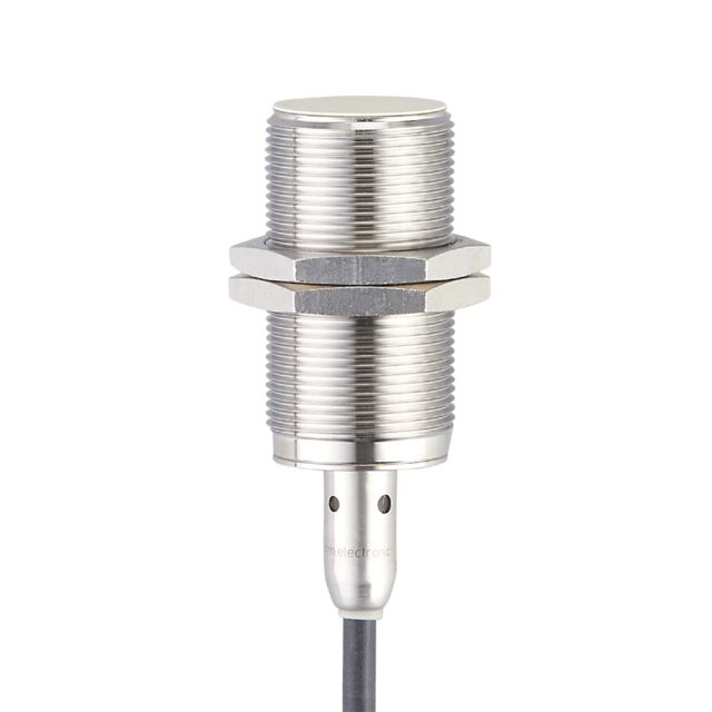 ifm electronic Inductive Threaded Barrel Proximity Sensor, M30, 12 mm Detection, PNP NO, 10 → 60 V dc