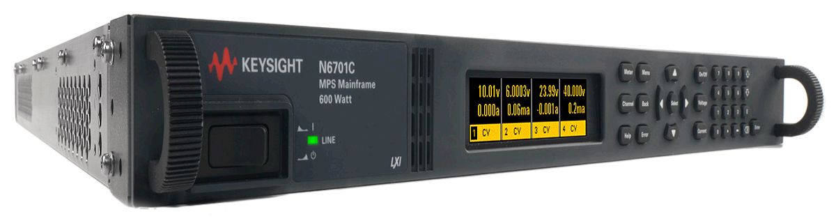 Keysight Technologies N6700 Series Digital Bench Power Supply, 0 → 50V, 10A, 4-Output, 400W