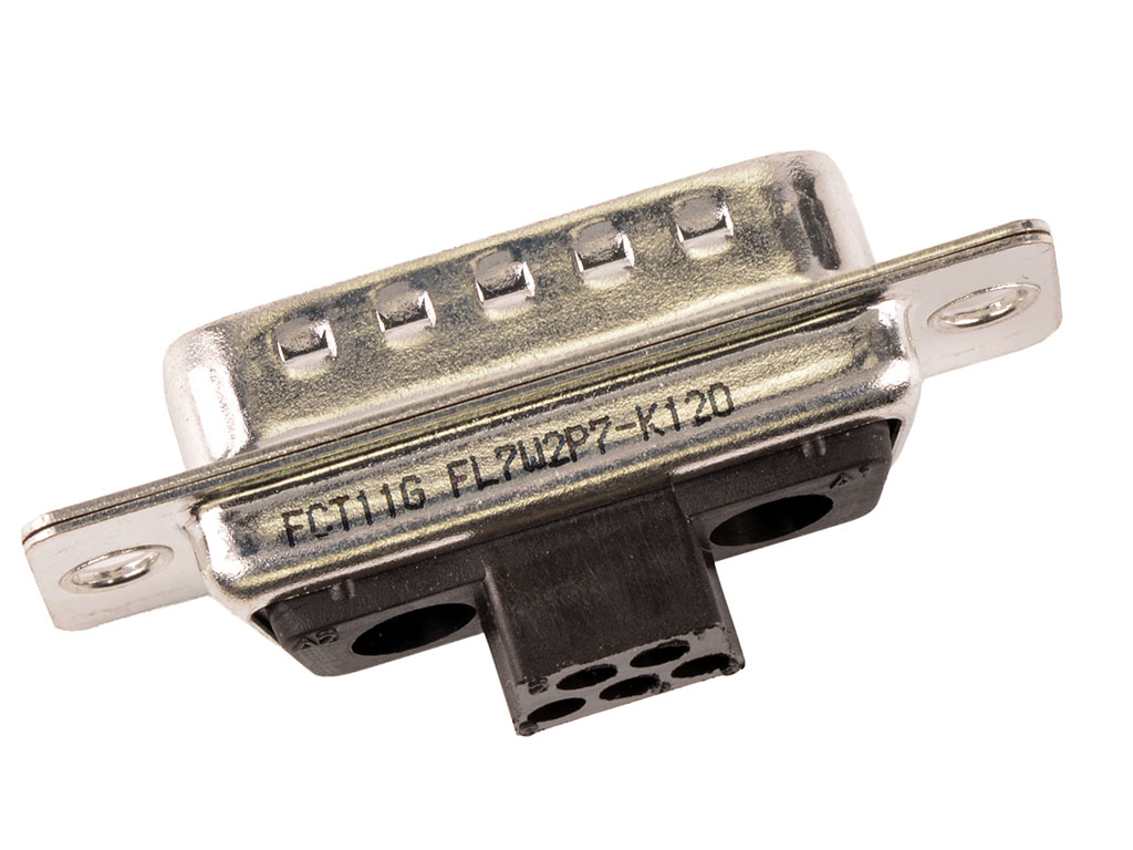 FCT from Molex 173107 37 Way Panel Mount D-sub Connector Socket, 2.84mm Pitch