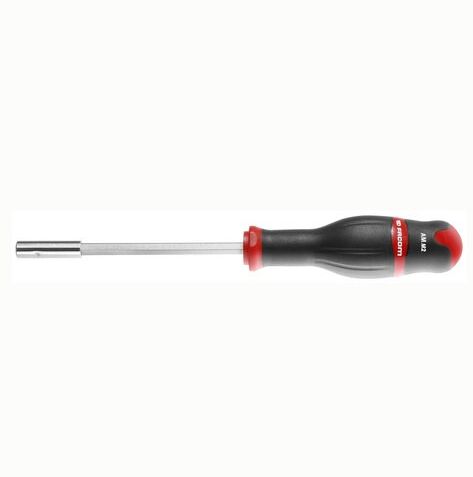 Facom Hexagon Nut Driver, 6.35 mm Tip, 63 mm Blade, 180 mm Overall