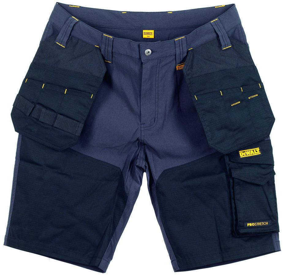 DeWALT Black/Grey Work shorts, 36