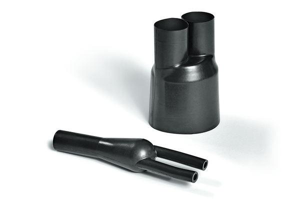 HellermannTyton Heat Shrink Boot, Black 21mm Sleeve Dia. x 76.5mm Length, Helashrink 200 Series
