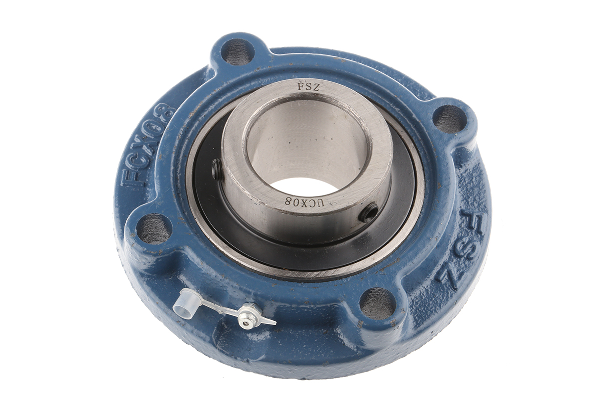 4 Hole Flange Bearing Unit 40mm ID