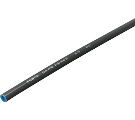 Festo PAN PVC, Hose Pipe, 4mm ID, 8mm OD, Black