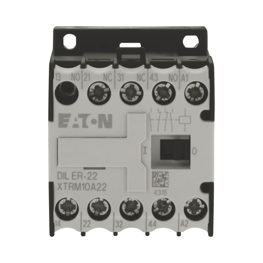 Eaton xStart DILER Contactor Relay, 110 V ac Coil, 4-Pole, 3 A, 2NO + 2NC, 400 V ac