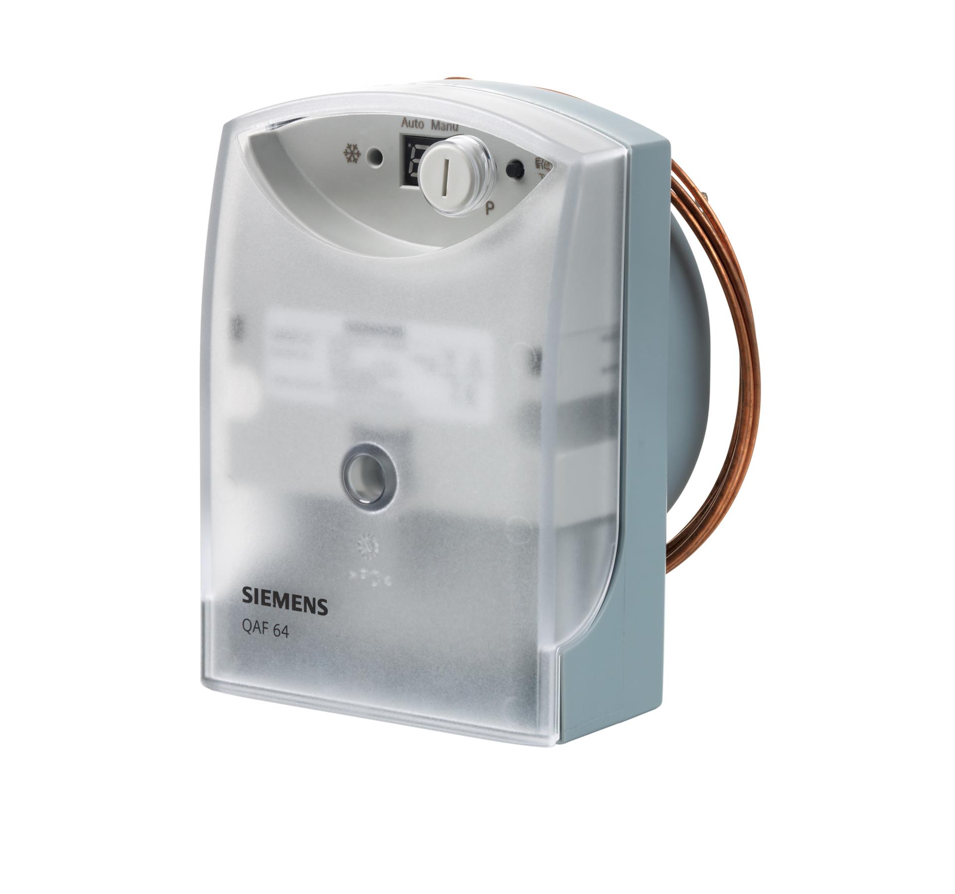 Siemens S55770 Changeover Thermostats, 6A, 250 V ac, -15 → 55 °C