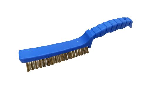 RS PRO 300mm Brass Wire Brush, For Engineering, General Cleaning, Rust Remover