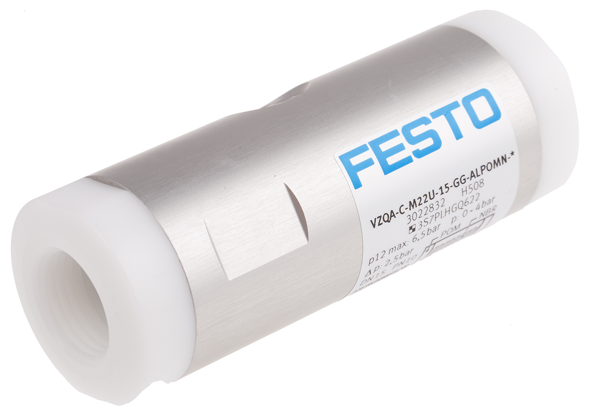 Festo VZQA Series Threaded Pinch Valve, 3022832