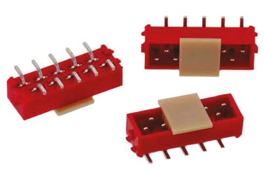 Wurth Elektronik WR-MM Series Straight Surface PCB Header, 6 Contact(s), 2.54 mm Pitch, 2 Row, Shrouded
