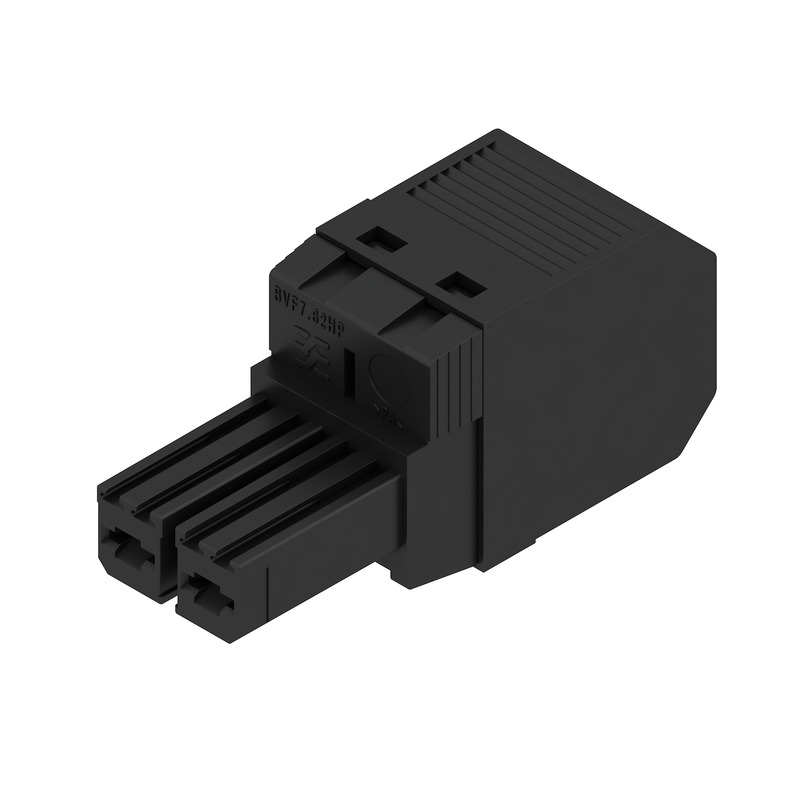Weidmüller BV/SV 7.62HP Series Pluggable Terminal Block, 4-Contact, 7.62 mm Pitch, 1-Row