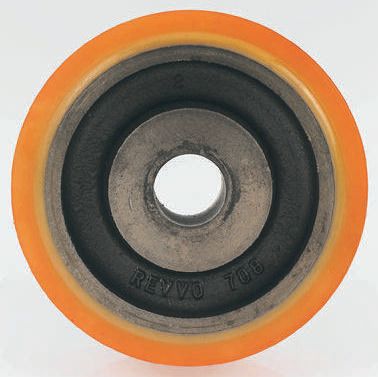 Revvo Polyurethane Abrasion Resistant, Corrosion Resistant Trolley Wheel, 1300kg