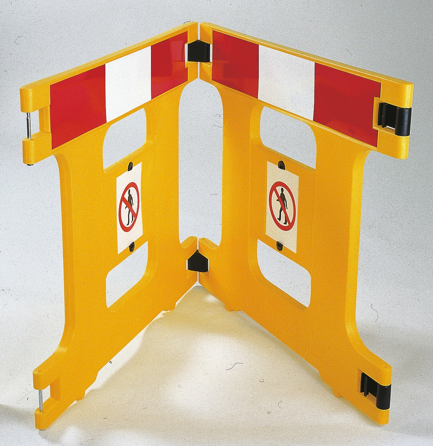 Addgards Yellow PE Folding Barrier