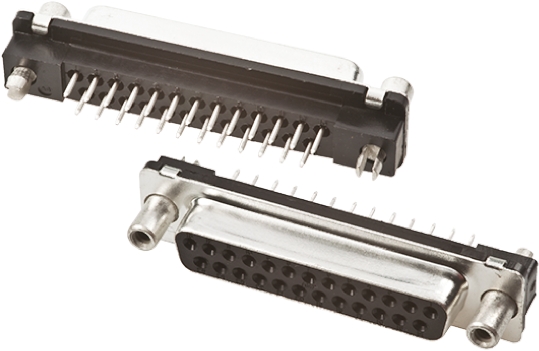 TE Connectivity Amplimite HD-20 25 Way Through Hole D-sub Connector Socket, 2.76mm Pitch