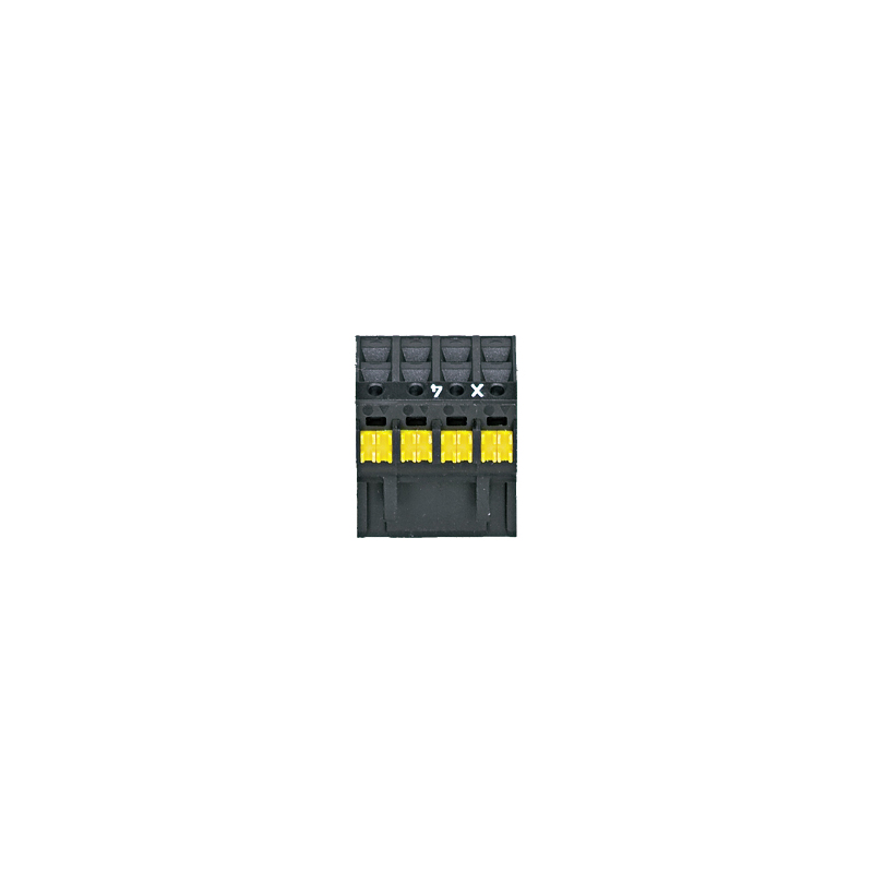 Pilz, 751, Pluggable Terminal Block, Spring Terminal Termination, 751004