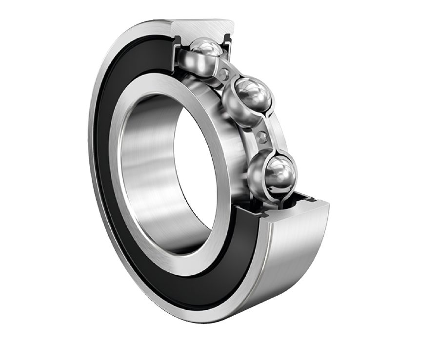 FAG 6207-2RSR 1 Row Ball Bearing - 35 mm ID, 72 mm OD