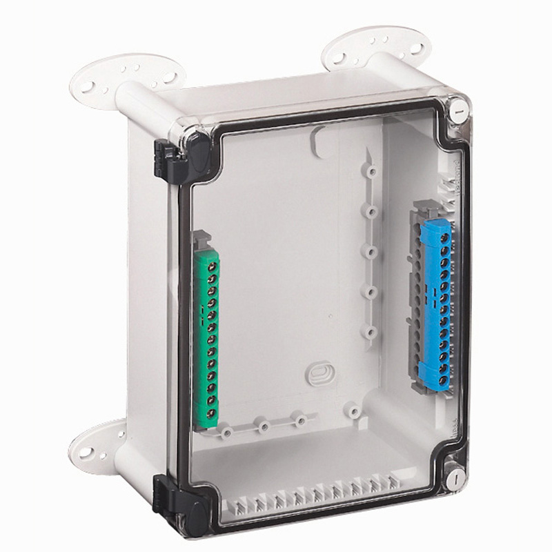 Legrand Grey Plastic Enclosure, IP55, IK07, Transparent Lid, 150 x 150 x 81mm