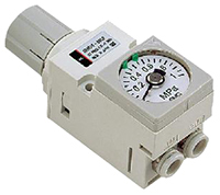 SMC Pneumatic Regulator - 0.05MPa to 0.7MPa, 1MPa max. input