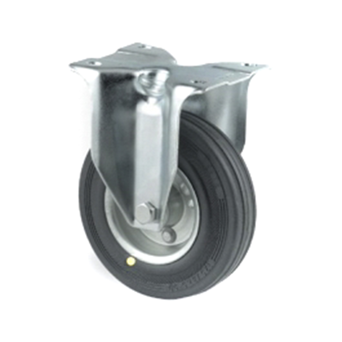 Tente Fixed Castor Wheel, 100kg Capacity, 125mm Wheel