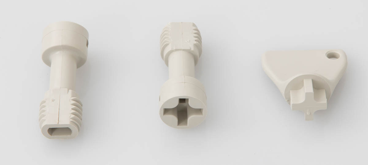 Rose Plastic Locking Screw for Use with Mini Polyglas EnclosuresIPS SCREW