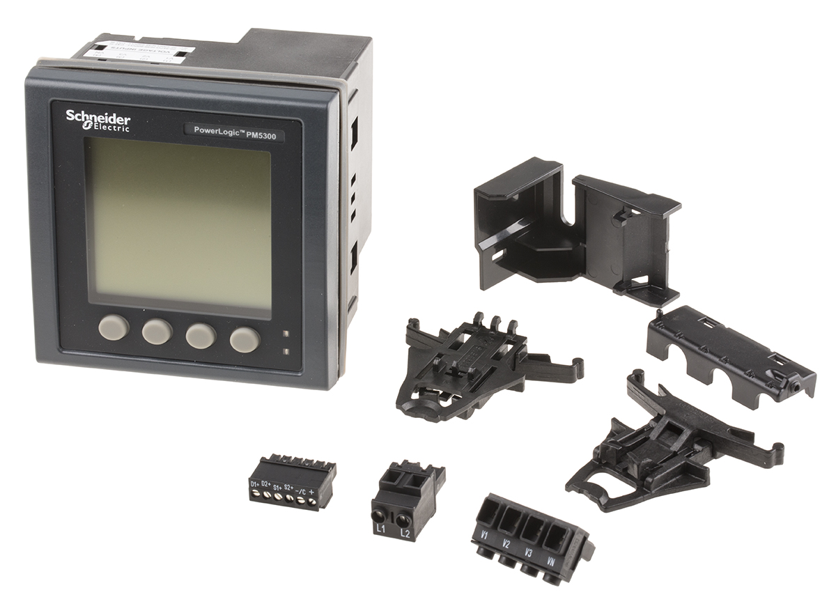 Schneider Electric 3 Phase LCD Digital Power Meter