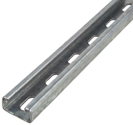 Unistrut 41 x 21mm Slotted Strut, 2m Long