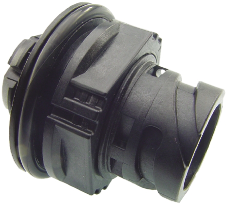 ITT Cannon Circular Connector, 7 Contacts, Panel, 23.5 mm Connector, Socket, Female, IP67, IP69K, APD Series
