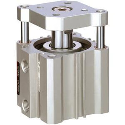 SMC Pneumatic Compact Cylinder - CDQMB12-25, 12mm Bore, 25mm Stroke, CDQ Series, Double Acting
