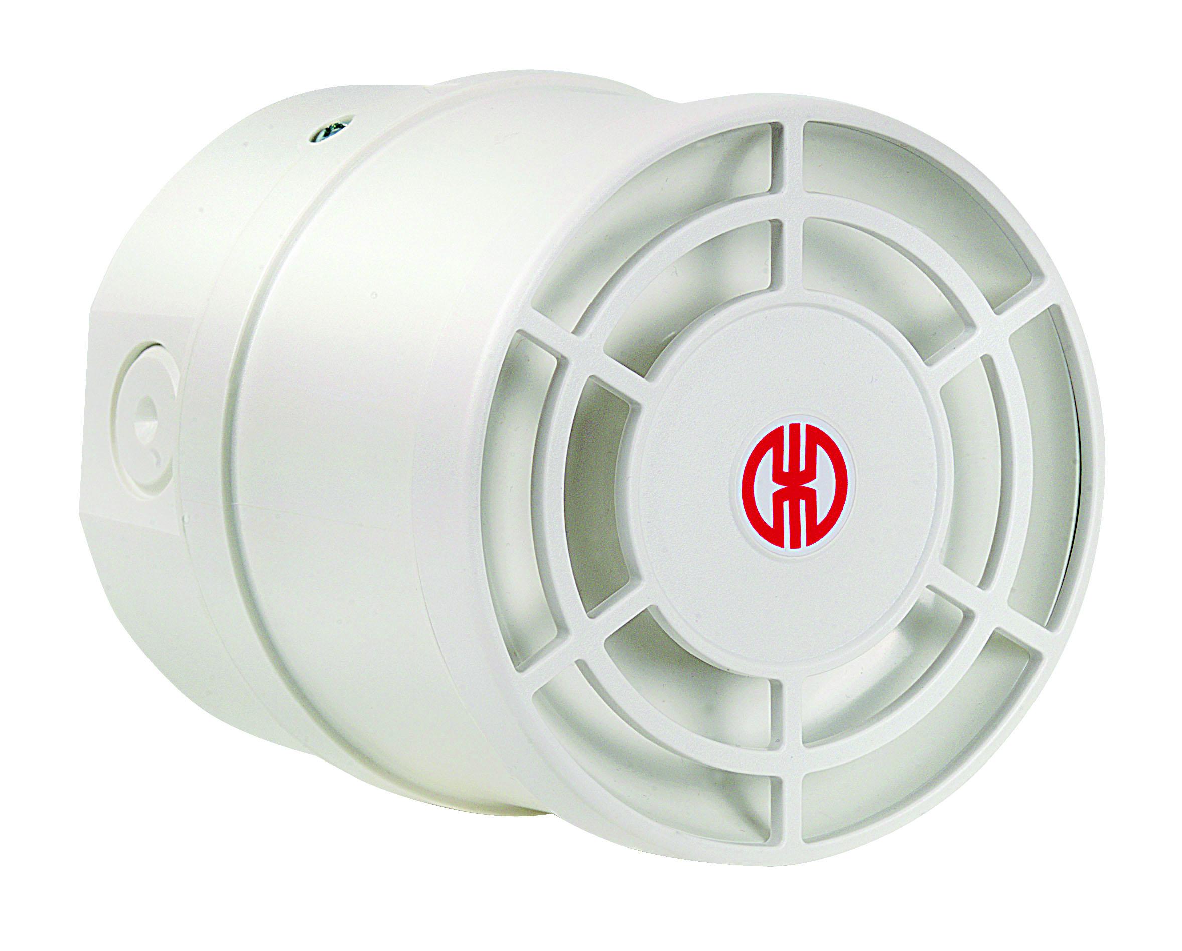 Werma 140 Series Wall Mount Electronic Sounder, 9 → 28 V, 105dB at 1 m, IP65, Vdc, 32-Tone