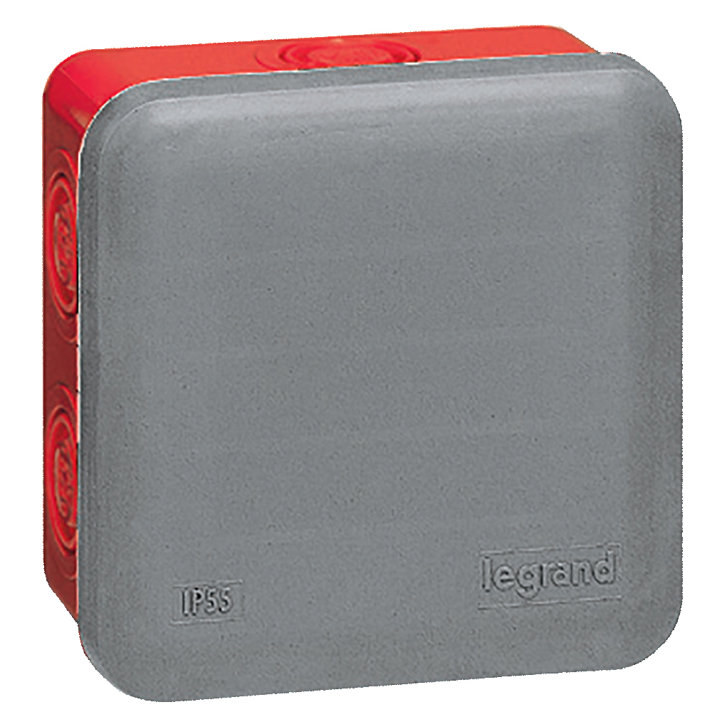 Legrand Plastic Junction Box, IP55, 88 x 88 50mm