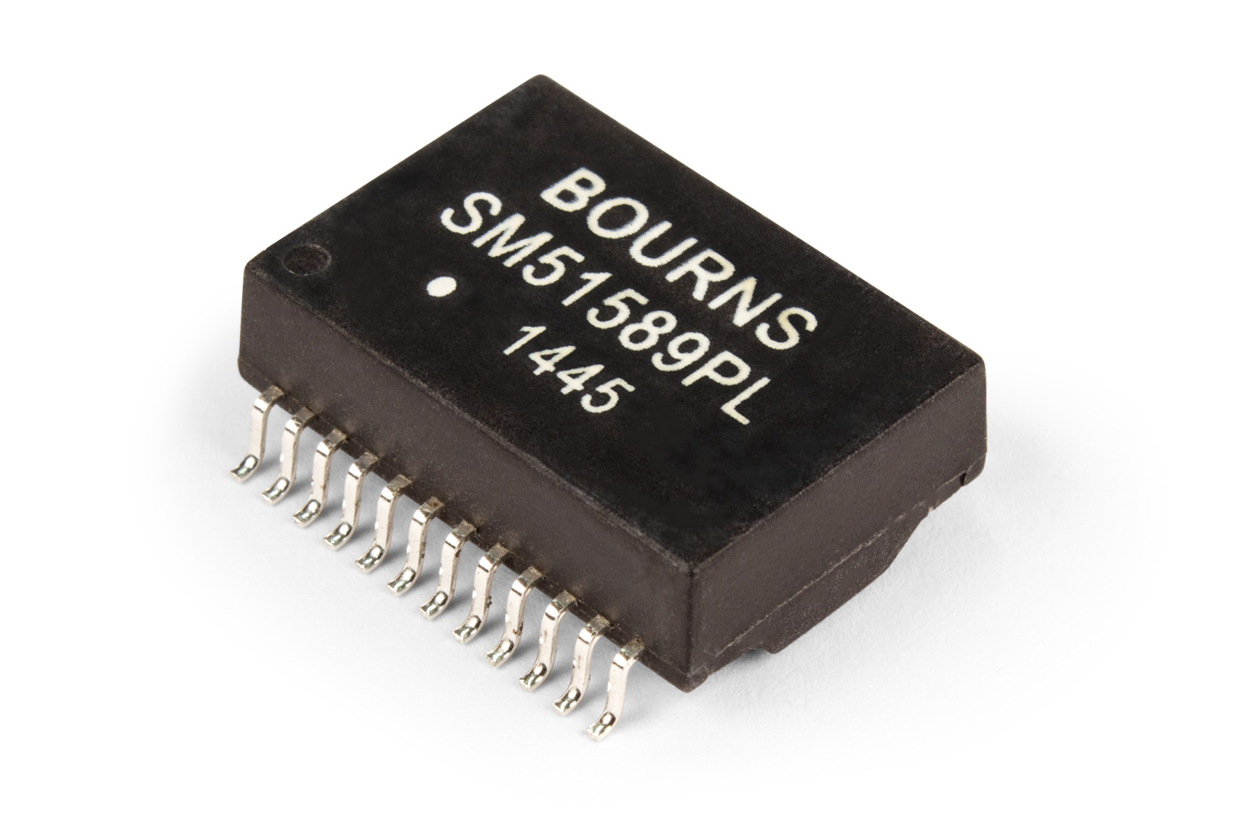 Surface Mount Lan Ethernet Transformer, 17.55 x 12.2 x 6mm