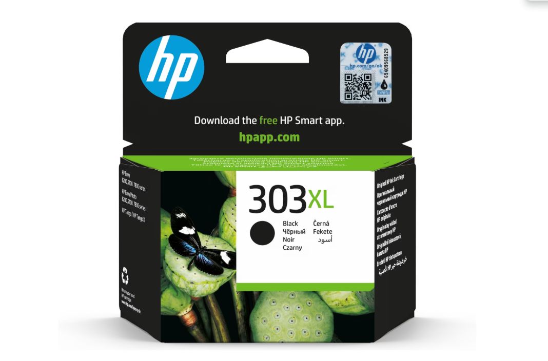 Hewlett Packard T6N04AE Black Ink Cartridge
