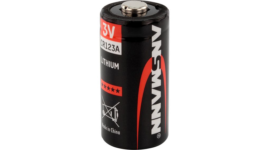 Ansmann Lithium 3V, CR123A Lithium Speciality Size Battery