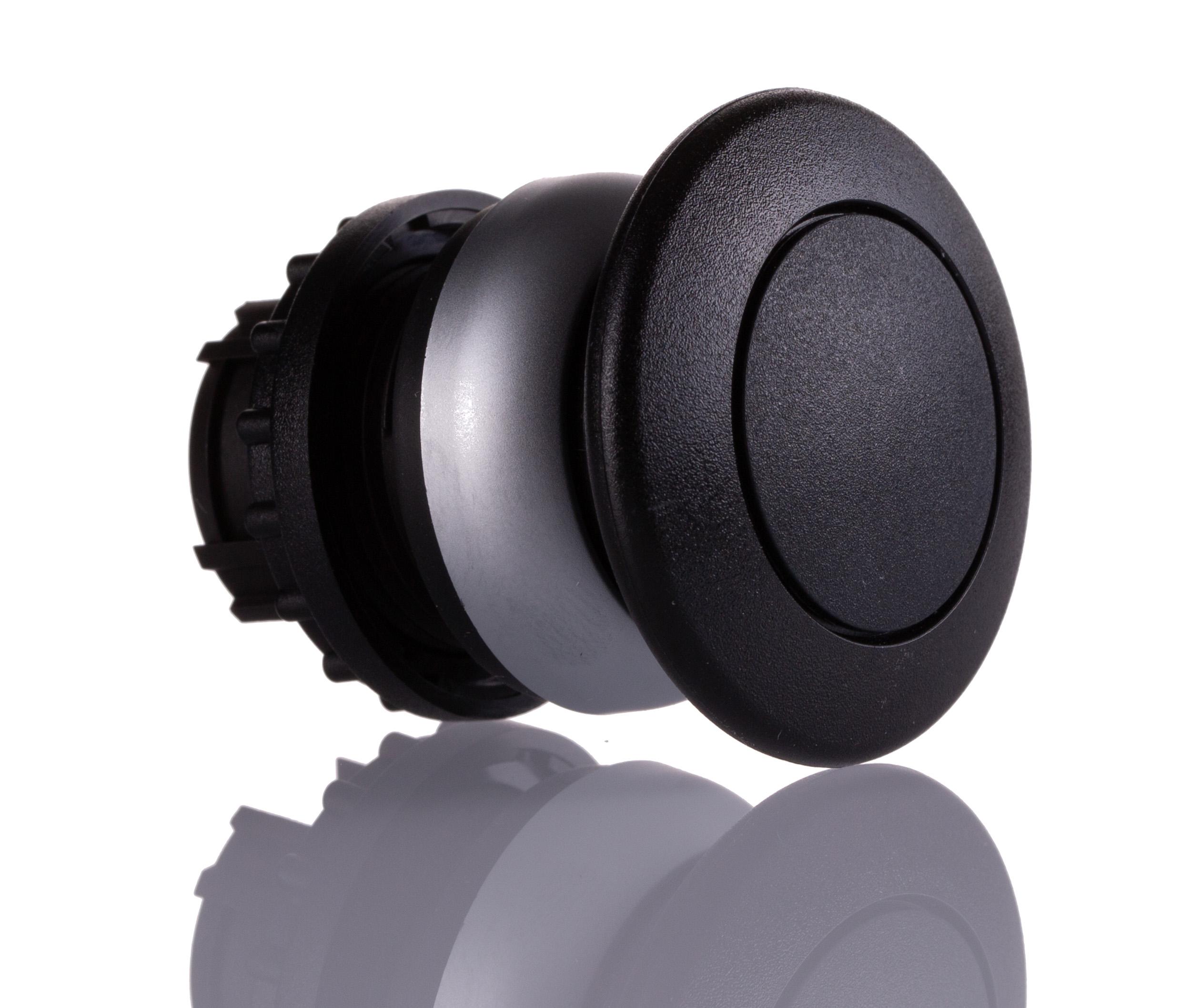 Eaton RMQ Titan M22 Series Black Momentary Push Button Head, 22mm Cutout, IP67