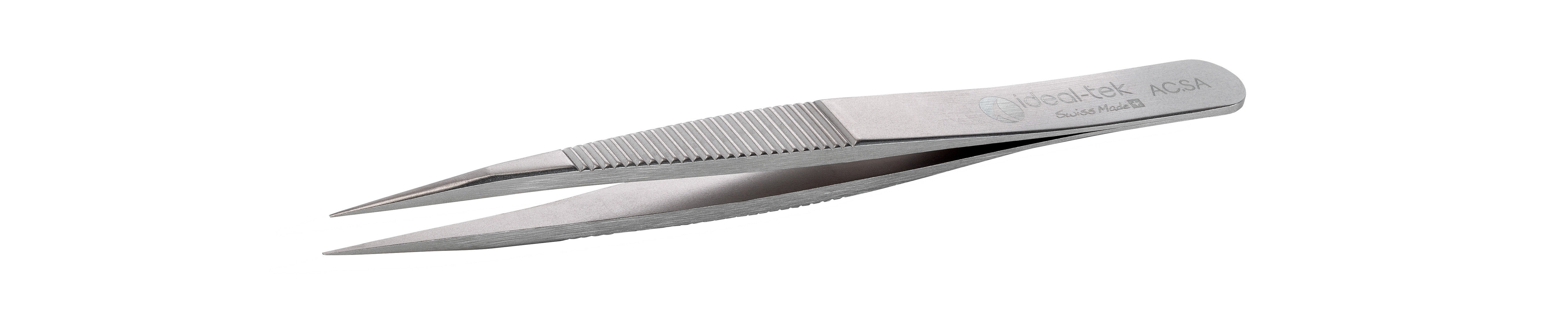 ideal-tek 110 mm, Stainless Steel, Straight, Tweezers