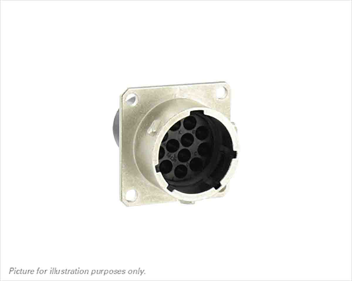 Souriau Sunbank by Eaton Circular Connector, 12 Contacts, Flange, Standard Connector, Plug, Male, IP68, IP69K, UT0