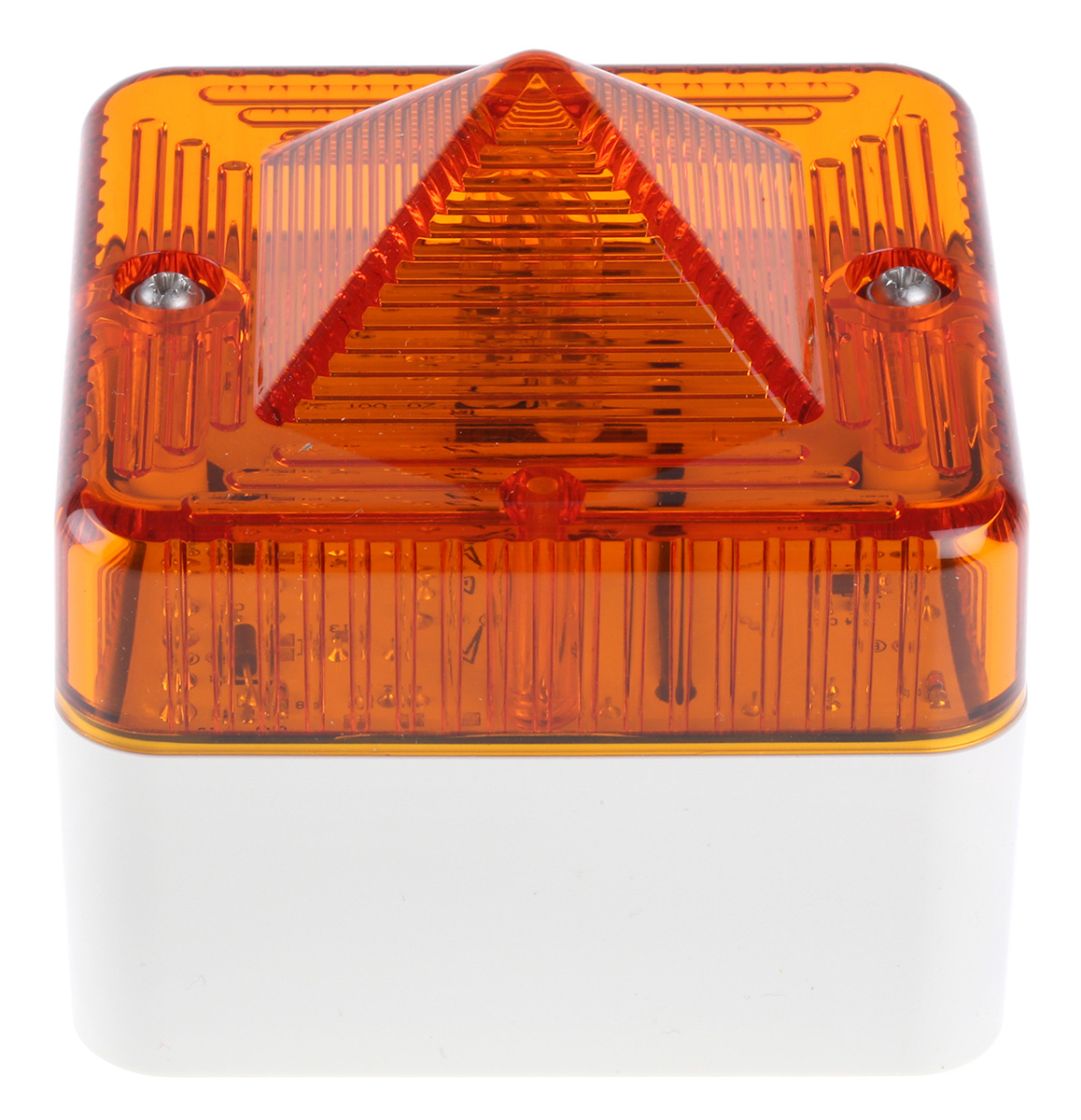 e2s L101X Series Amber Flashing Beacon, 24 V ac/dc, Surface Mount, Xenon Bulb, IP66