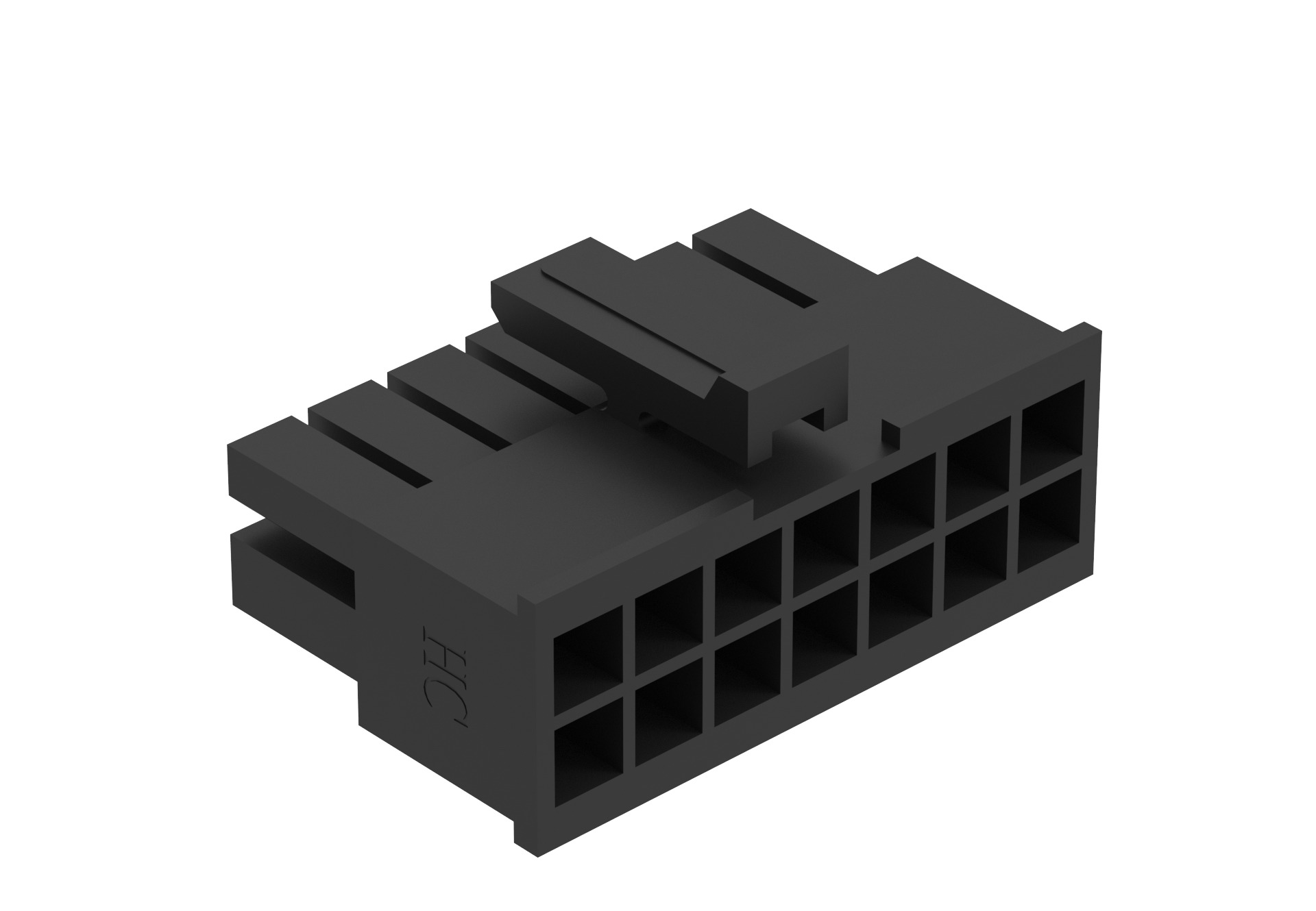 Amphenol Communications Solutions, G88MPH1422 Housing Plug, 3mm Pitch, 14 Way, 2 Row Vertical