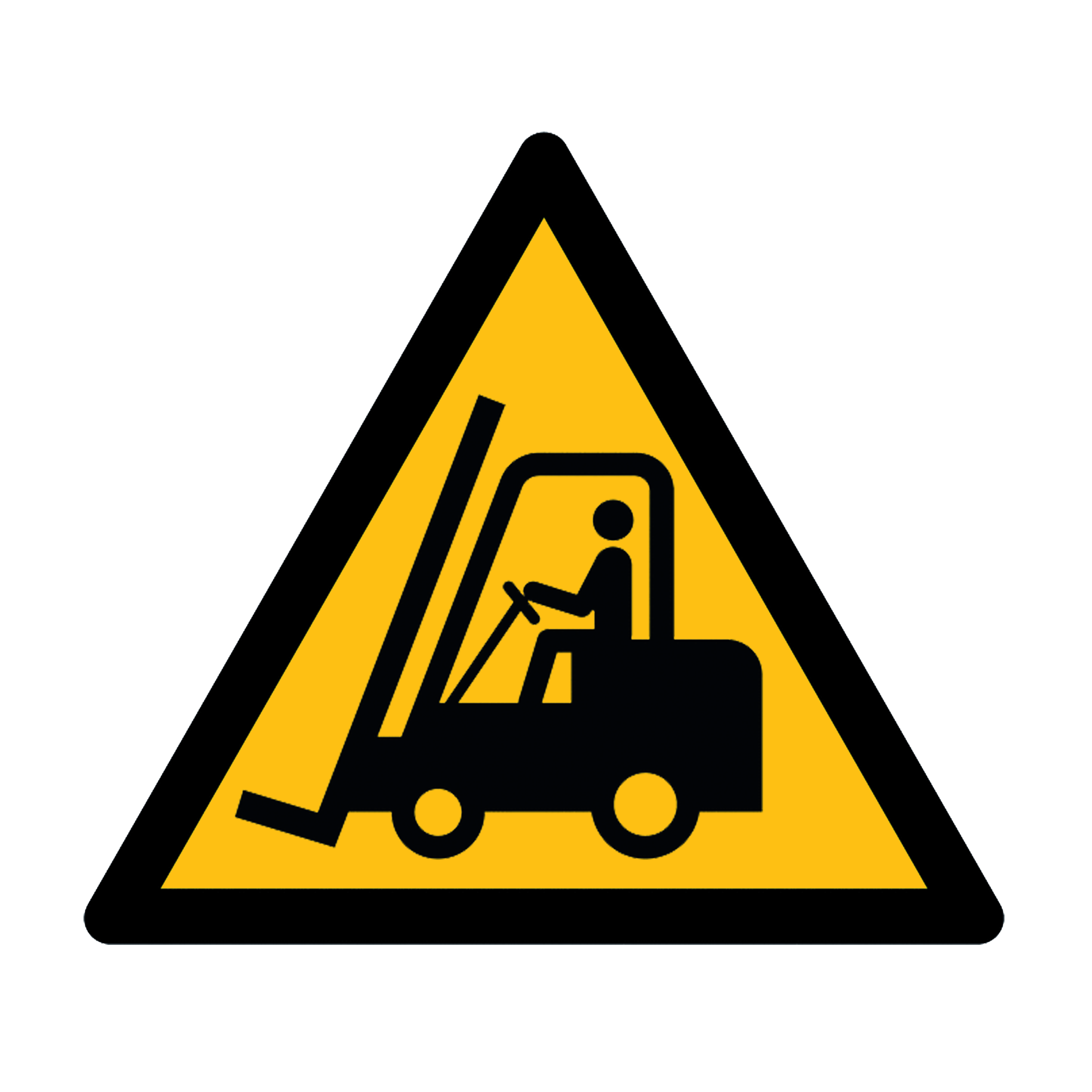 PVC FORKLIFT TRUCK AREA Sign