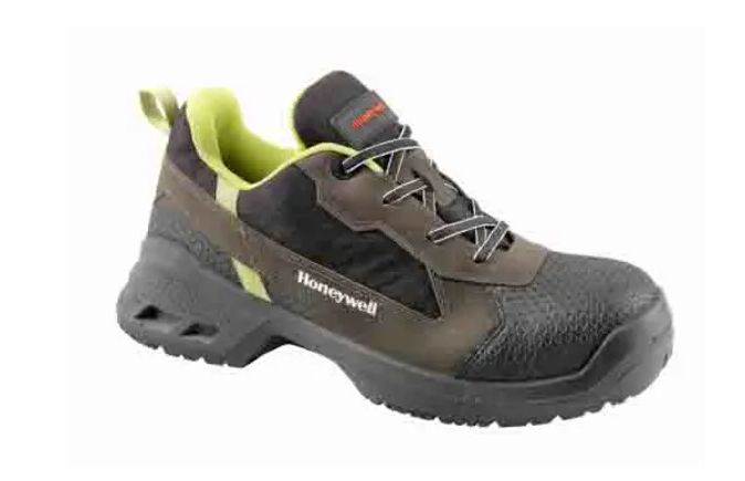 Honeywell Safety Sprint Unisex Black, Brown, Green Composite Toe Capped Safety Shoes, UK 4, EU 37