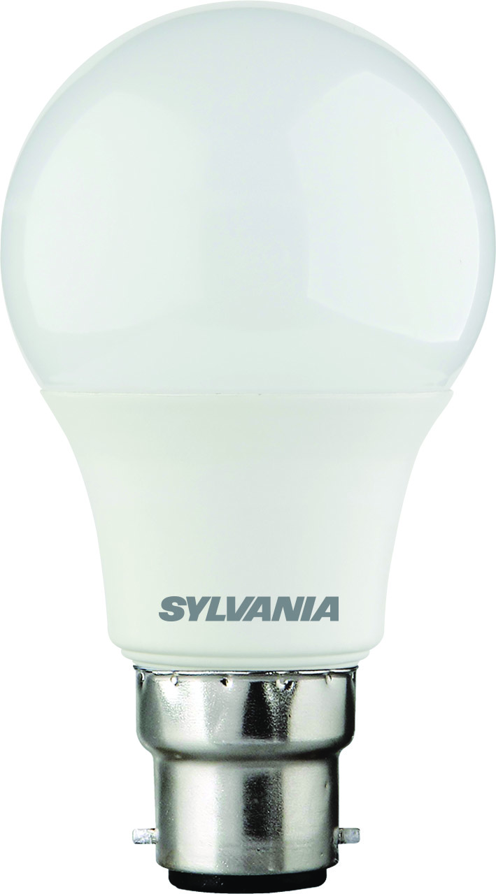 Sylvania ToLEDo GLS B22 LED Bulbs 8 W(60W), 2700K, Warm White, Bulb shape
